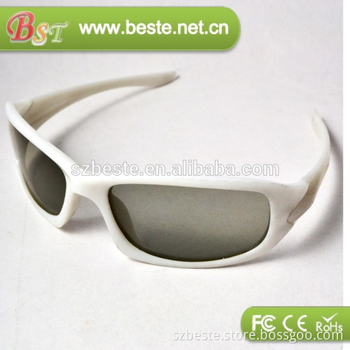 HOT Selling! circular polarized plastic 3d glasses, wholesale 3d glasses for sale